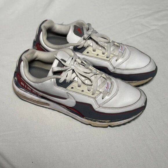 Size 11.5 - Nike Air Max White and Red - Picture 2 of 8